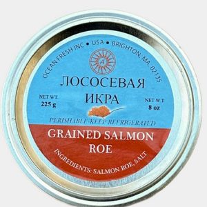 Alaska Pink Salmon Roe - Glass