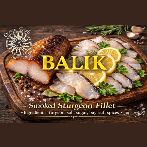 Smoked Sturgeon Fillet