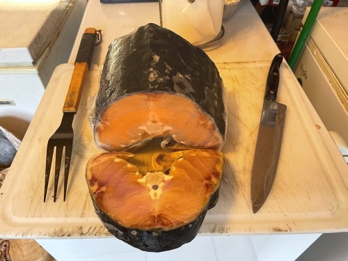 Kaluga Sturgeon Hot Smoked